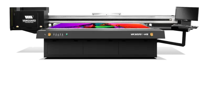 impresora gran formato con uv led de la marca vanguard