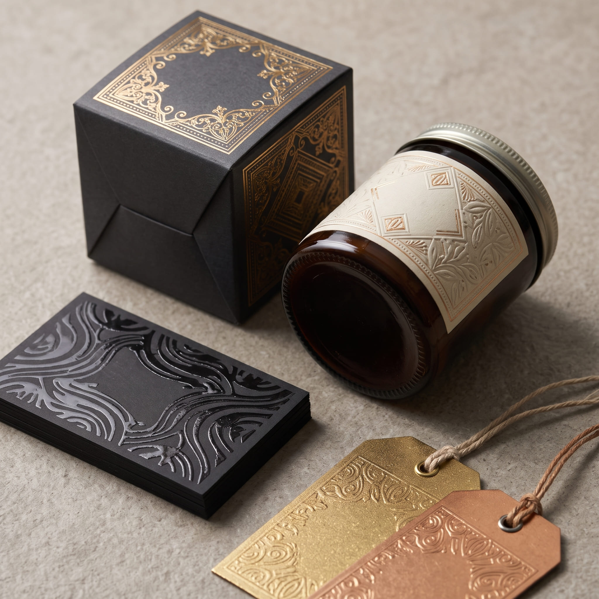 Acabados digitales — barniz, laminado, foil y acabados premium para packaging y etiquetas